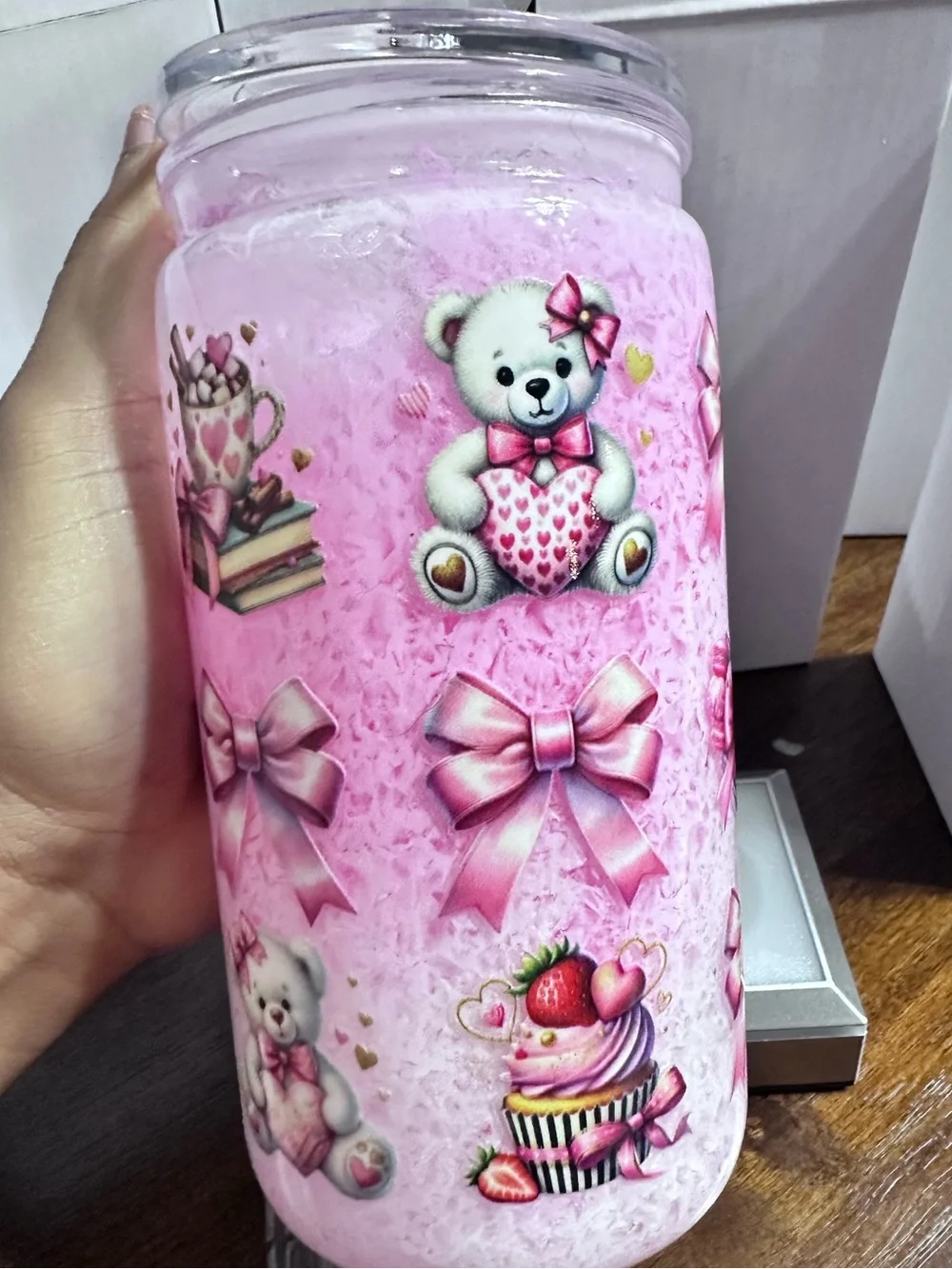 N/A festive pink